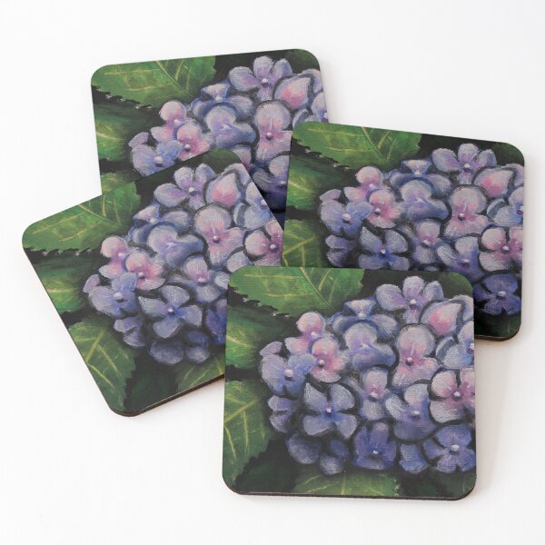 Item preview, Hydrangea - Acrylic on Canvas designed and sold by Pansymade.