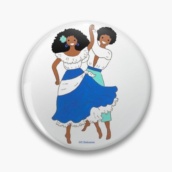Item preview, Folk Costume of Reunion Island, Indian Ocean, France designed and sold by Catherine Debusne.