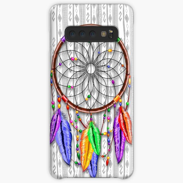 Dreamcatcher Rainbow Feathers Samsung Galaxy Snap Case