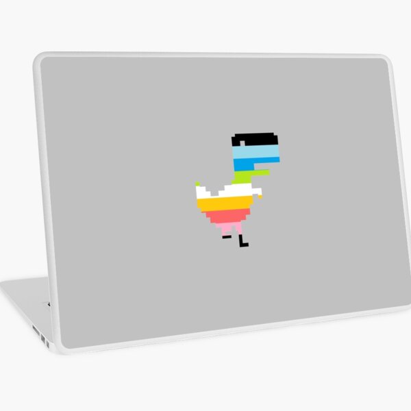 Google Chrome Dino T Rex LGBT Pansexual Pride Flag Dinosaur | iPad Case &  Skin