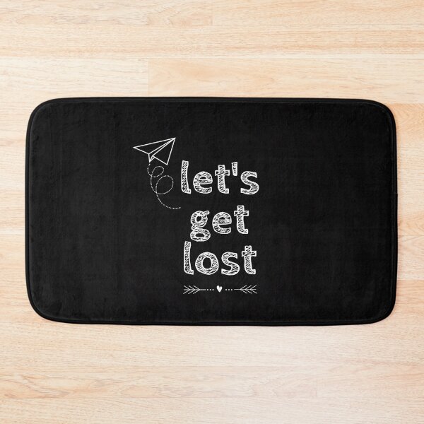 Item preview, Let's get lost travel designed and sold by bubbliciousart.