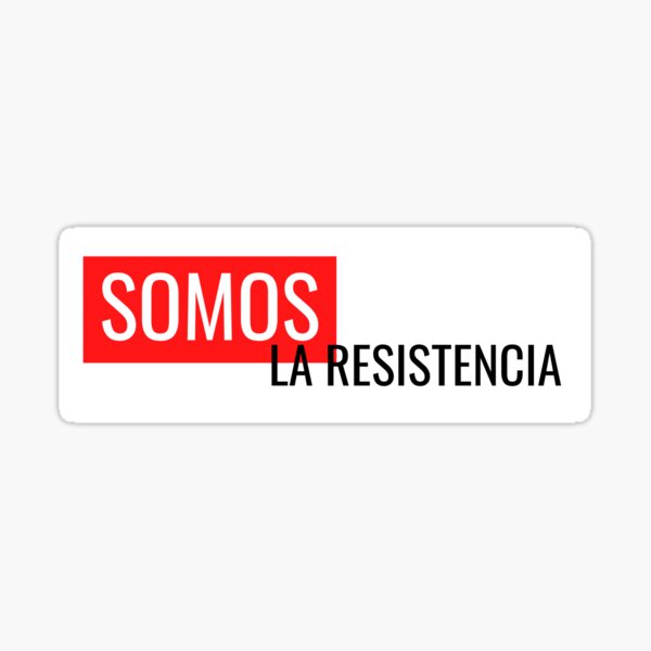 Item preview, We are the resistance, money heist designed and sold by mauve-dynamic.