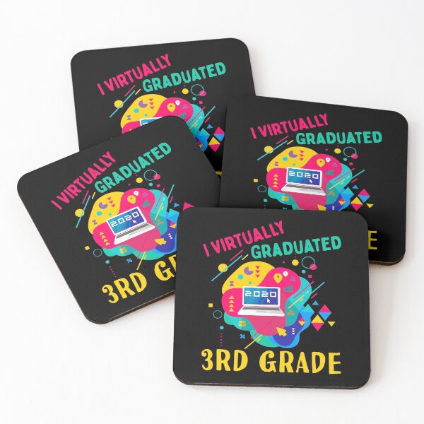 Item preview, Virtually Graduated 3RD GRADE IN 2020 designed and sold by MagicBoutique.