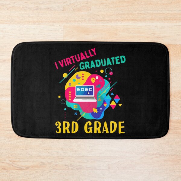 Item preview, Virtually Graduated 3RD GRADE IN 2020 designed and sold by MagicBoutique.