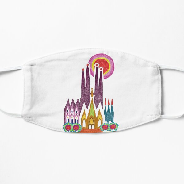Barcelona Flat Mask