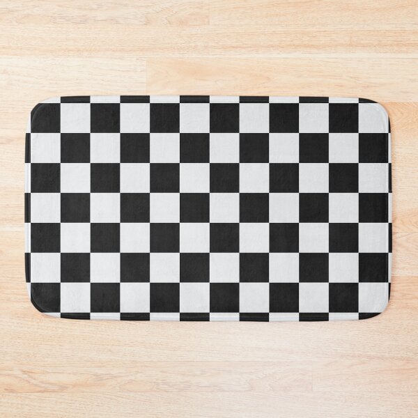 Item preview, Newcastle United Black and White Checkered Fan Flag designed and sold by Sporting Colour.