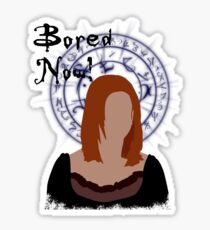 Bored now! Sticker