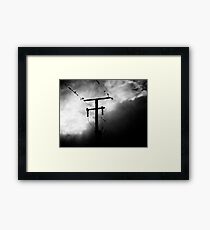 A worldwide balancing act Framed Print