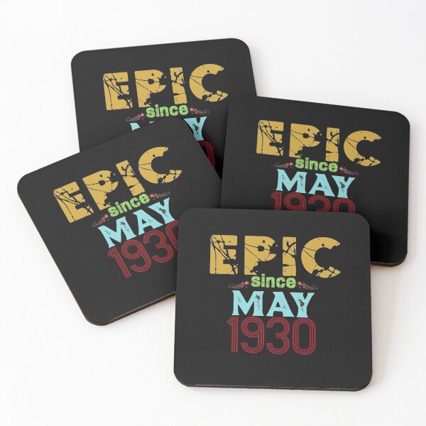 Item preview, Epic Since May 1930: Funny 90th Birthday Gift Idea designed and sold by cutitoutsir.