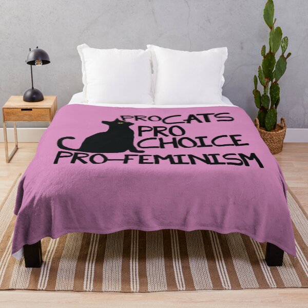 Item preview, Pro-cats pro-choice pro-feminism designed and sold by FrictionMaxxing.