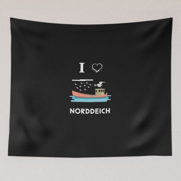 Item preview, I love Norddeich Nordsee designed and sold by Imutobi.