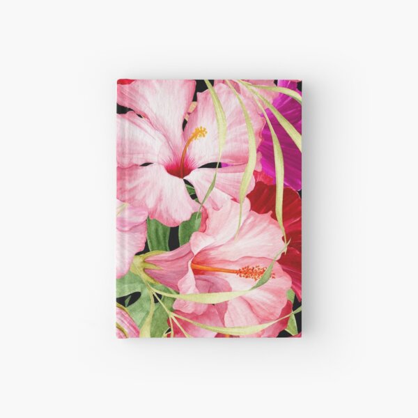 Tropical Power Flowers Hardcover Journal