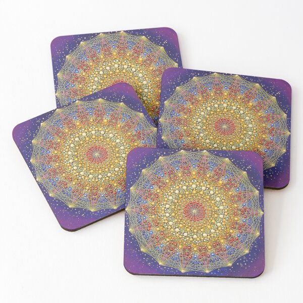 Item preview, Mandala on canvas designed and sold by viodots.
