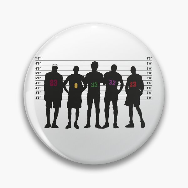 Item preview, The GOAT Lineup - Lebron,Kobe,Bird,Magic,MJ designed and sold by COURT-VISION.