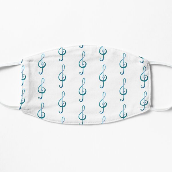 Treble-clef white Mask