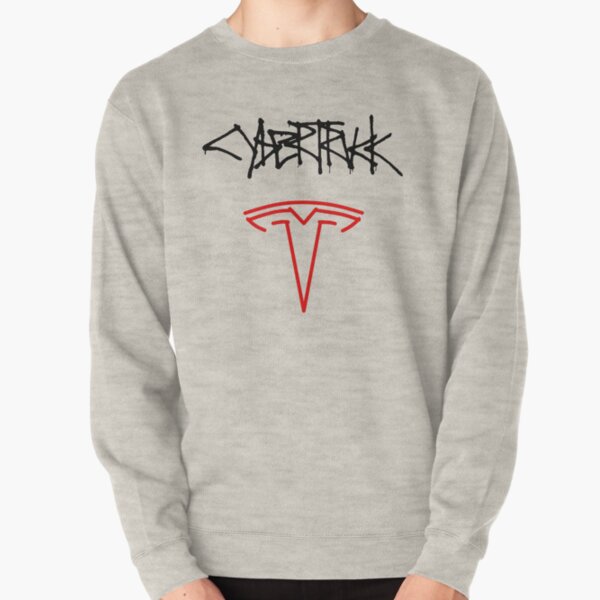Cybertruck und Tesla Logo (Cyber-Thema) Pullover