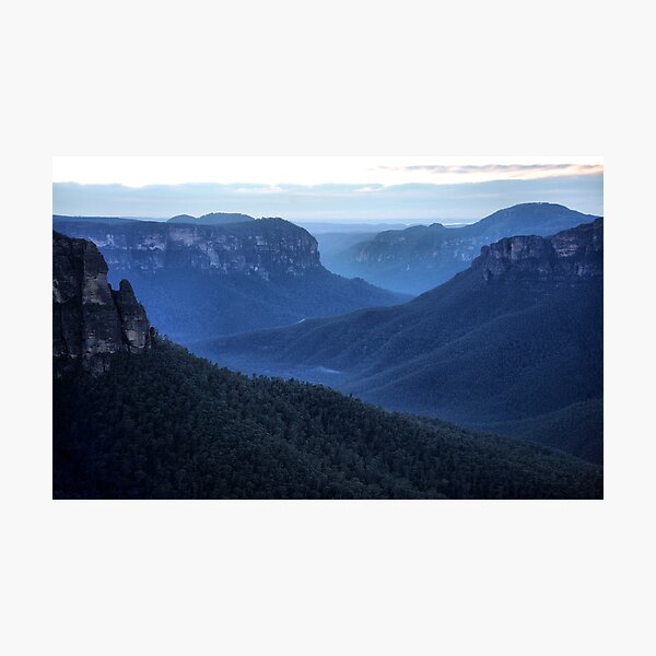 Item preview, Blue Mountains Blue - Grose Valley NSW Australia designed and sold by Bev Woodman.