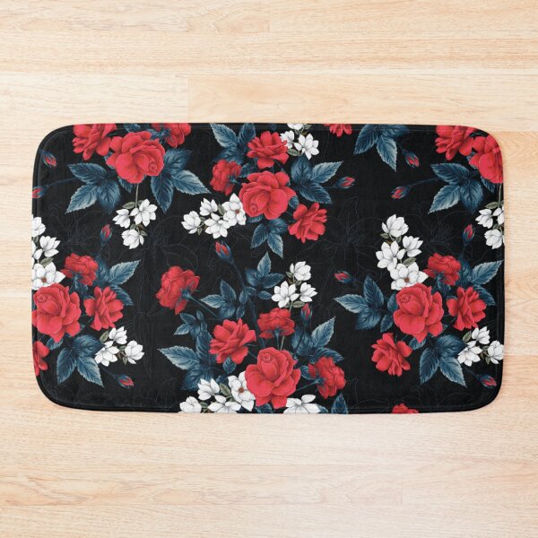 Item preview, Red rose flowers pattern designed and sold by Rakesh Murugan.