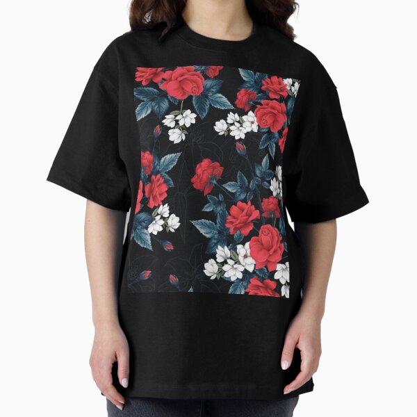 Item preview, Red rose flowers pattern designed and sold by Rakesh Murugan.