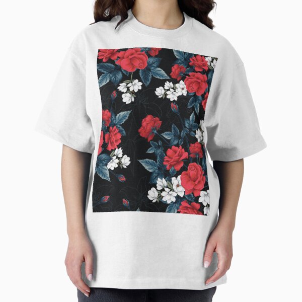 Item preview, Red rose flowers pattern designed and sold by Rakesh Murugan.