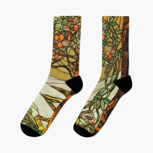 Item preview, Louis Comfort Tiffany - Stained glass 12. Tree of life designed and sold by Alexandra Dahl.