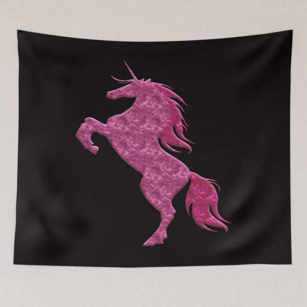 Item preview, Pink Magical Rearing Unicorn designed and sold by Atteestude.