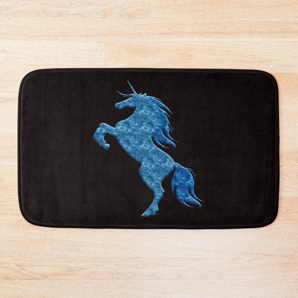 Item preview, Blue Magical Rearing Unicorn designed and sold by Atteestude.