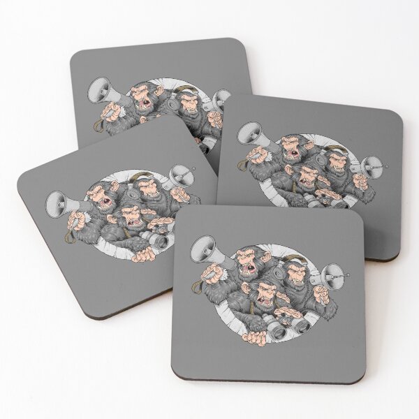 Item preview, Three wise monkeys (colorvariation) designed and sold by GS-artworks.