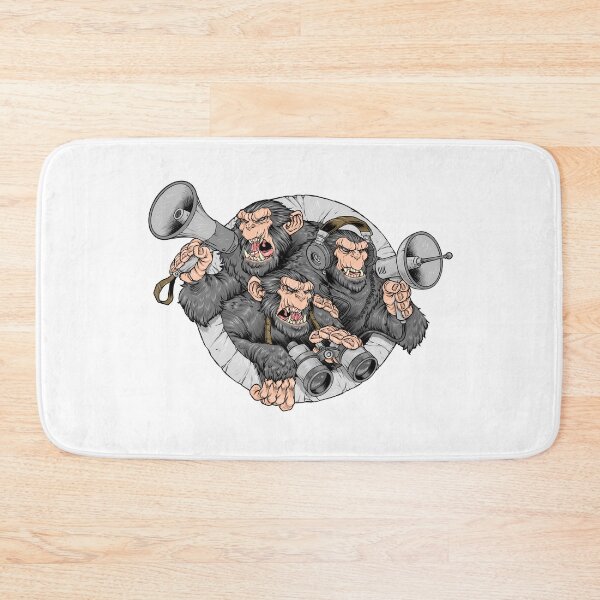 Item preview, Three wise monkeys (colorvariation) designed and sold by GS-artworks.