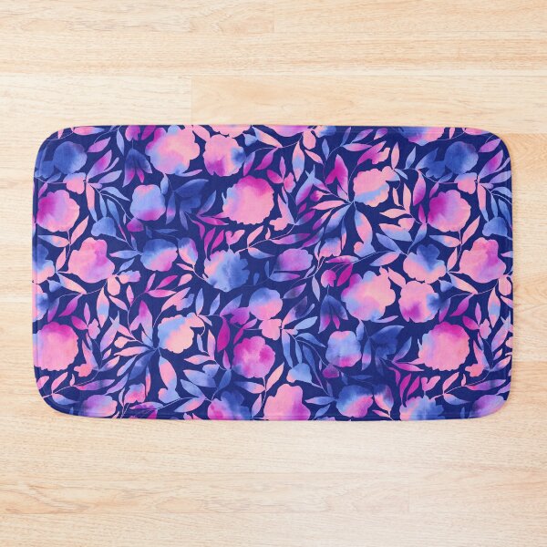 Item preview, Watercolor Floral Paper Cutout in Blue, Purple, Pink designed and sold by Jacqueline Maldonado.
