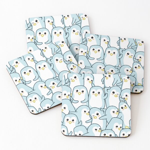 Item preview, Cute Peguins Pattern designed and sold by AnastasiaDesign.