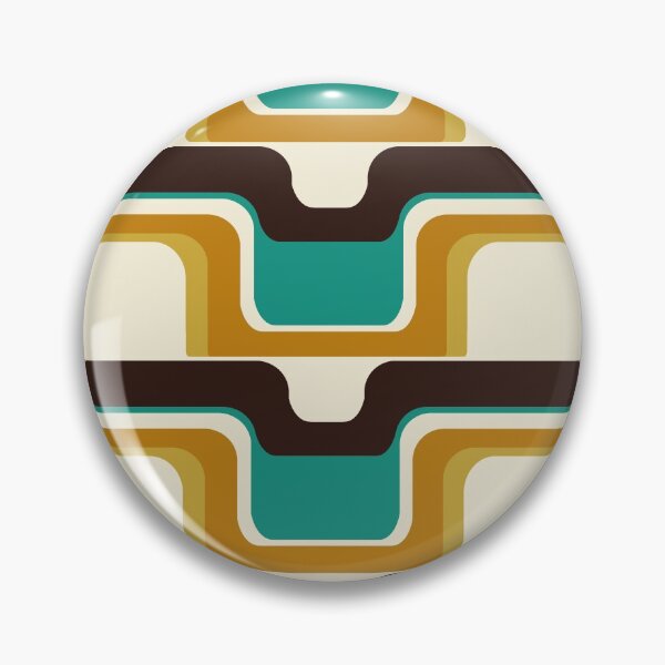 Item preview, Mid-Century Modern Meets 1970s Teal designed and sold by MonstersMashU.