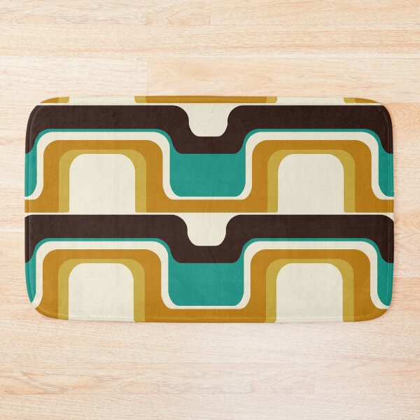 Item preview, Mid-Century Modern Meets 1970s Teal designed and sold by MonstersMashU.