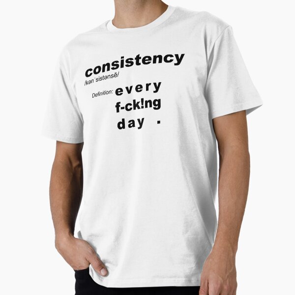 Item preview,  Consistency definition: Every Day – motivation designed and sold by originalsusie.