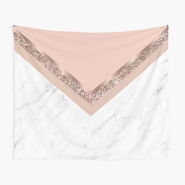 Item preview, Rose Gold and Marble Triangle designed and sold by GlowinUp Shop.