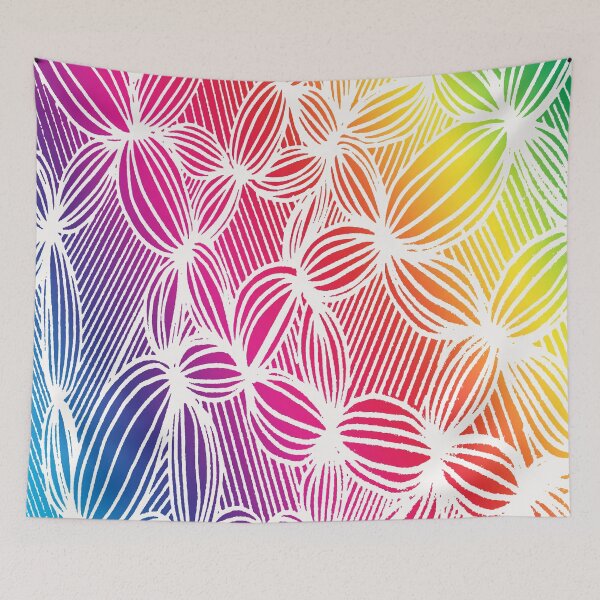 Item preview, Curved rainbow lines designed and sold by from Carbonizzo.