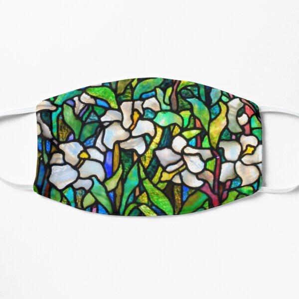 Louis Comfort Tiffany - Stained glass 18. Flowers Mask