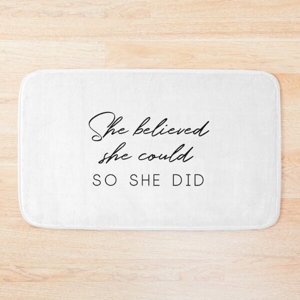 Item preview, She believed she could so she did designed and sold by doodle189.