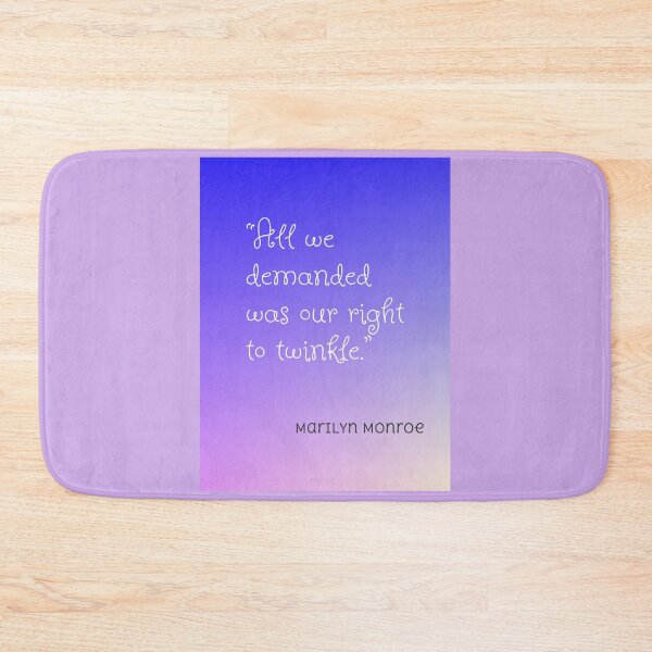 Item preview, Marilyn Monroe Quote designed and sold by KNBS.