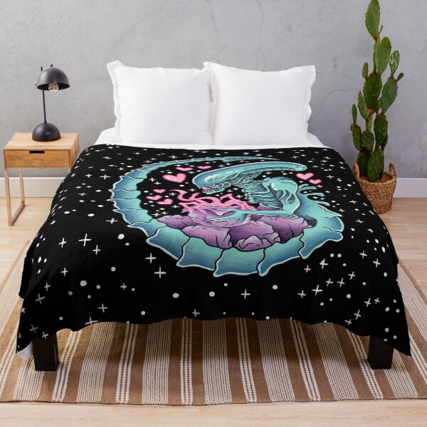 Xenomorph Eggs Throw Blanket