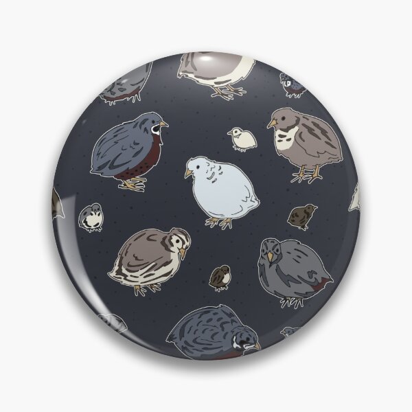 Item preview, Button Quail Pattern designed and sold by Quail and Friends.
