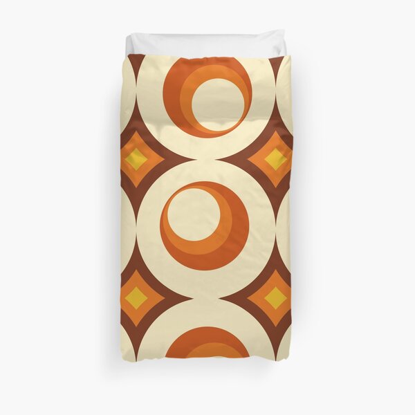Mid-Century Modern 3 Crescent Duvet Cover