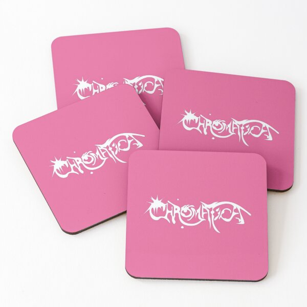 Item preview, Chromatica in White Pink Font Lady Gaga designed and sold by AlertStore.