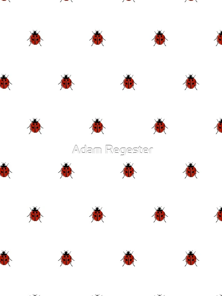 Thumbnail 4 of 4, iPhone Case, Ladybird Insect Pattern designed and sold by Adam Regester.
