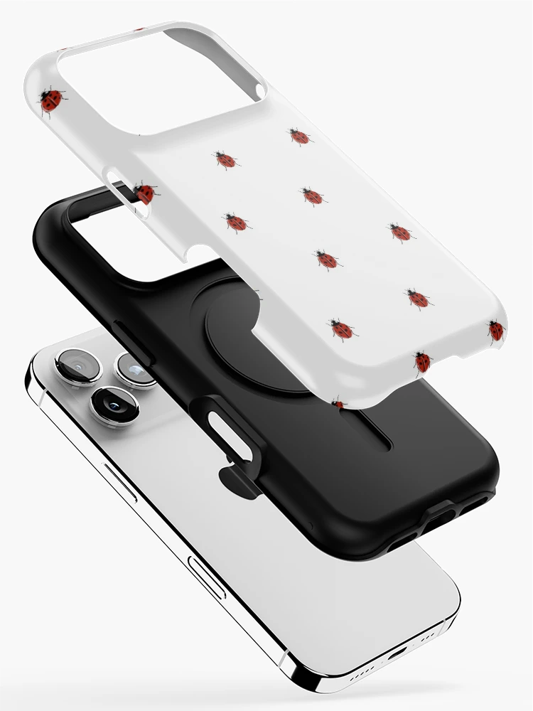 Thumbnail 2 of 4, iPhone Case, Ladybird Insect Pattern designed and sold by Adam Regester.