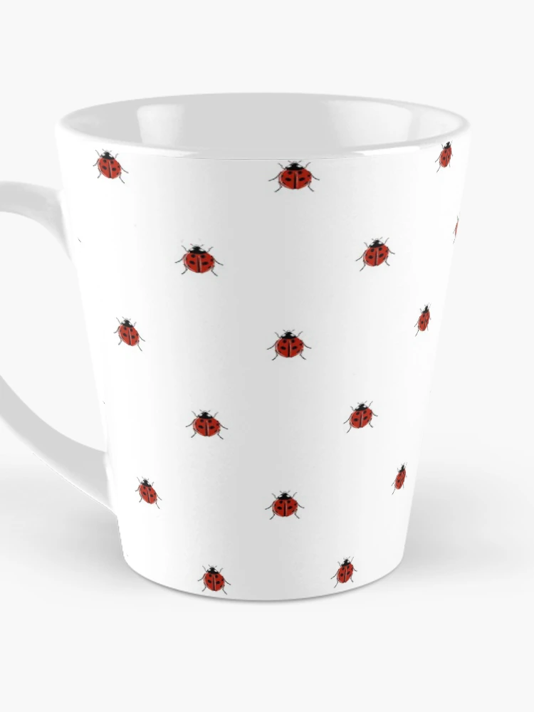 Thumbnail 3 of 4, Coffee Mug, Ladybird Insect Pattern designed and sold by Adam Regester.