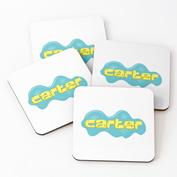 Item preview, Boy Name Carter in SpongeBob Cartoon Style designed and sold by Space-Bug.
