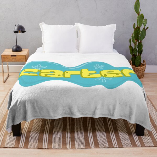 Item preview, Boy Name Carter in SpongeBob Cartoon Style designed and sold by Space-Bug.
