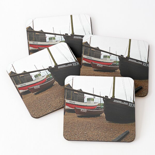 Boats on the Stade Coasters (Set of 4)