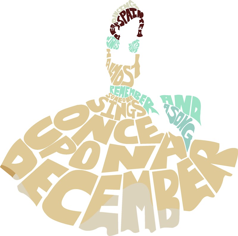"Once upon a december" Stickers by geekartistry | Redbubble